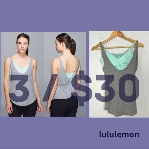 Lululemon - 3/$30 - 6? - twist and turn tank